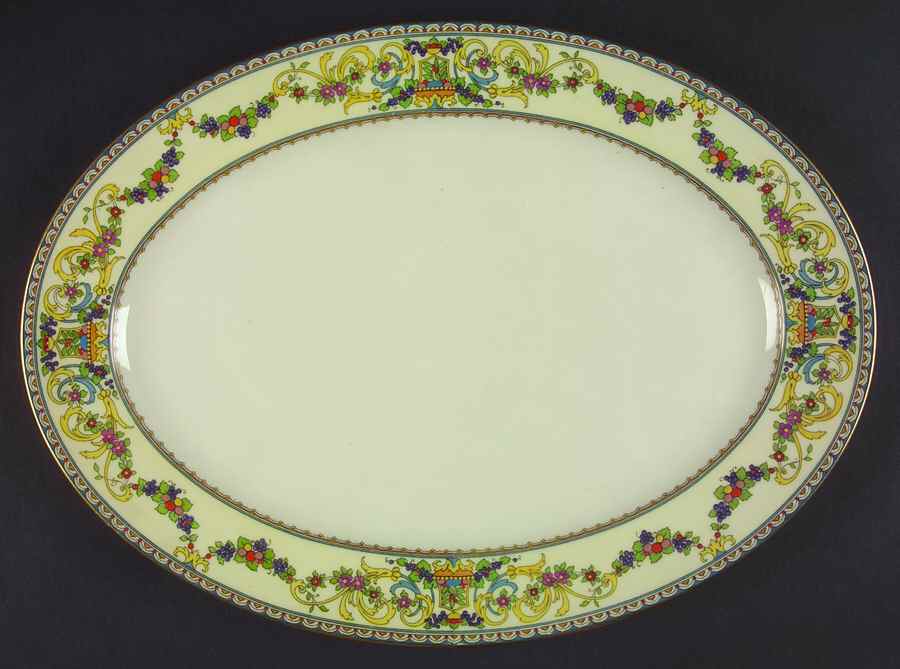Renaissance 15" Oval Serving Platter by Lenox-1