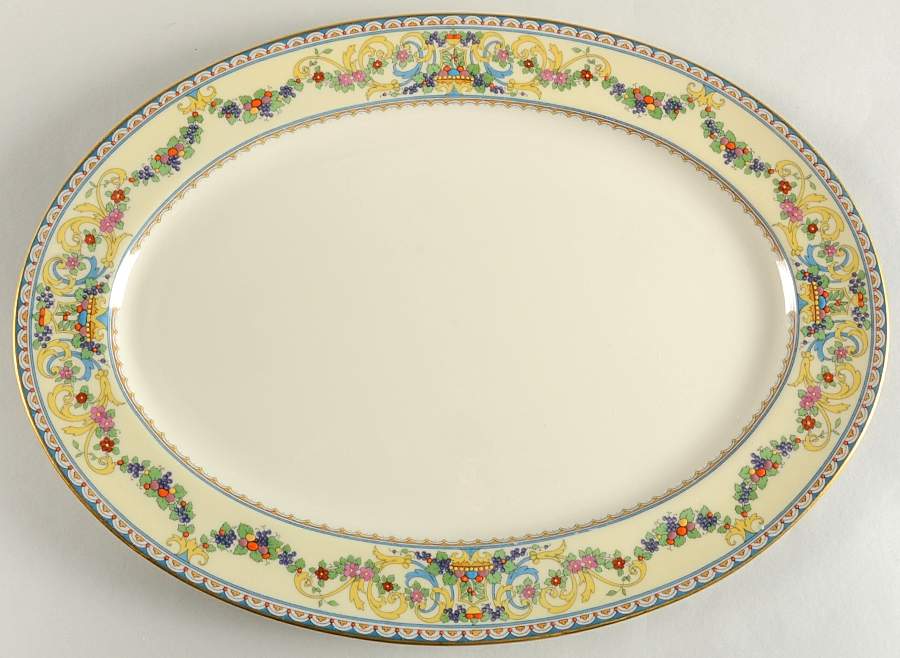 Renaissance 16" Oval Serving Platter by Lenox-1