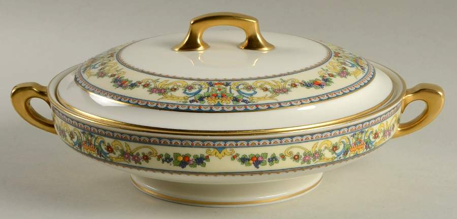 Renaissance Round Covered Vegetable by Lenox-1