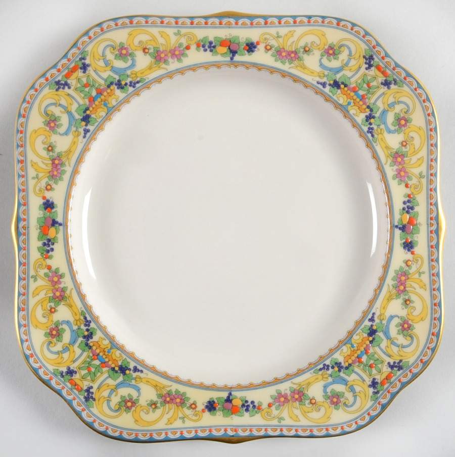 Renaissance Square Salad Plate by Lenox-1