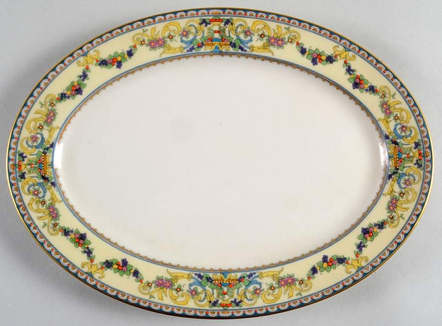 Renaissance 11" Oval Serving Platter by Lenox-1