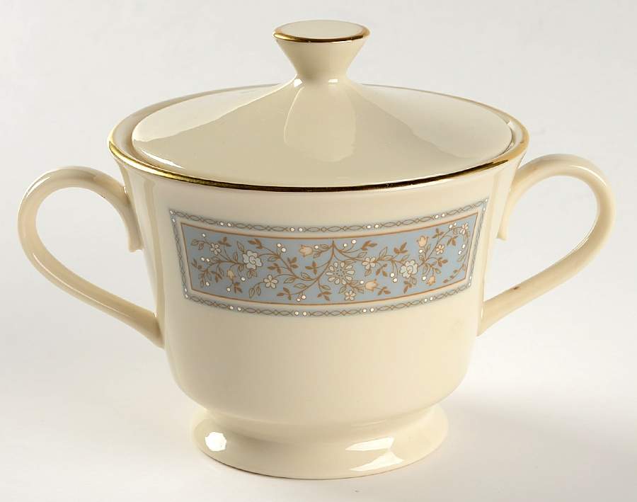 Rendezvous Sugar Bowl & Lid by Lenox-1