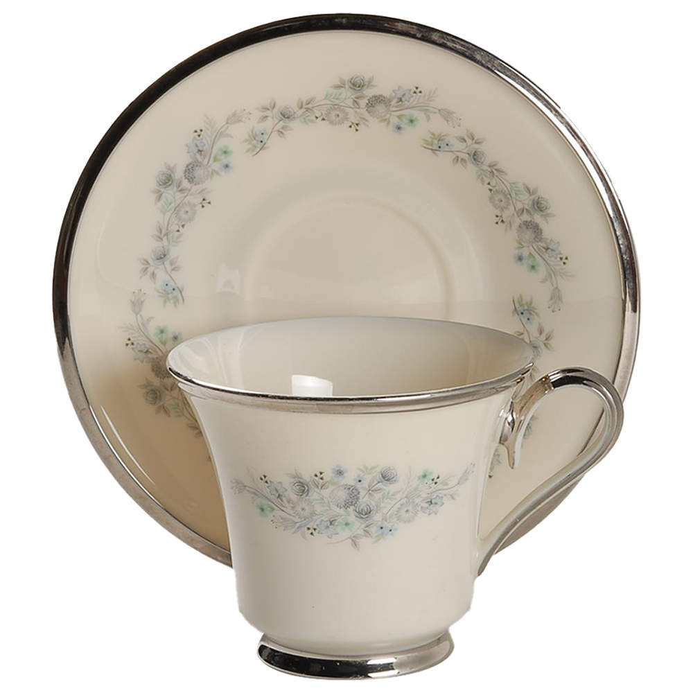 Repertoire Footed Cup & Saucer Set by Lenox-1