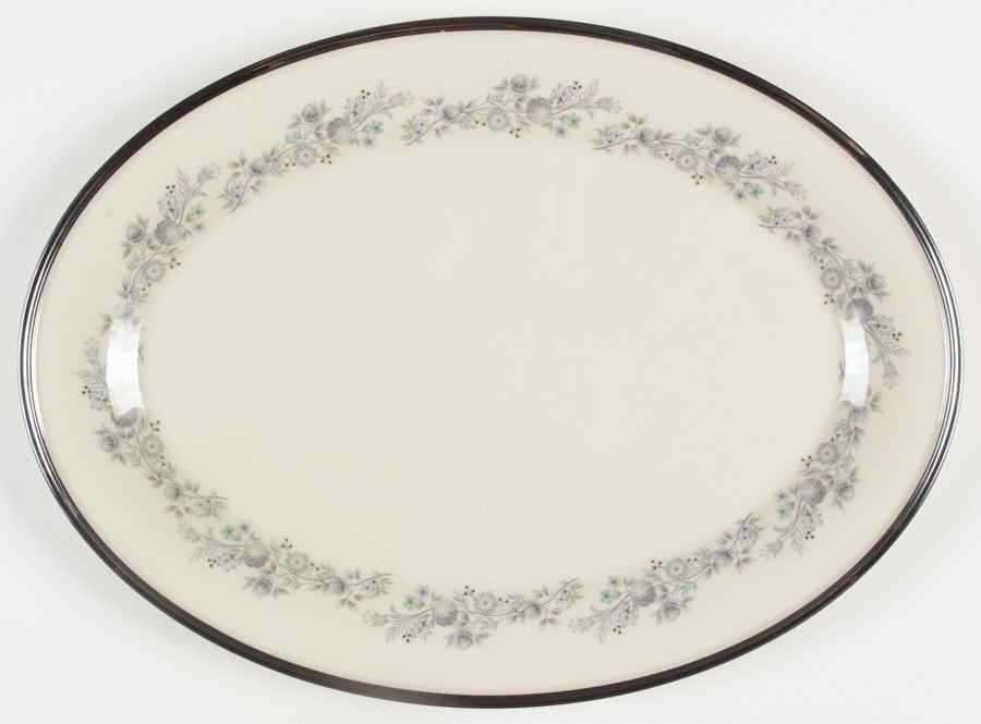 Repertoire 16" Oval Serving Platter by Lenox-1