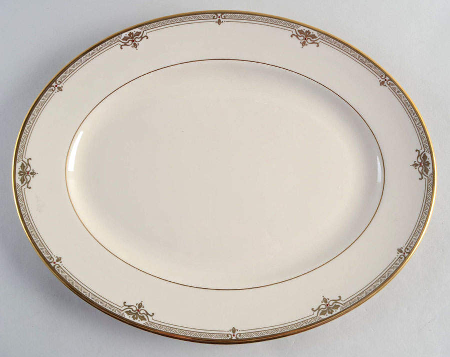 Republic 13" 99 Shape Oval Serving Platter by Lenox-1