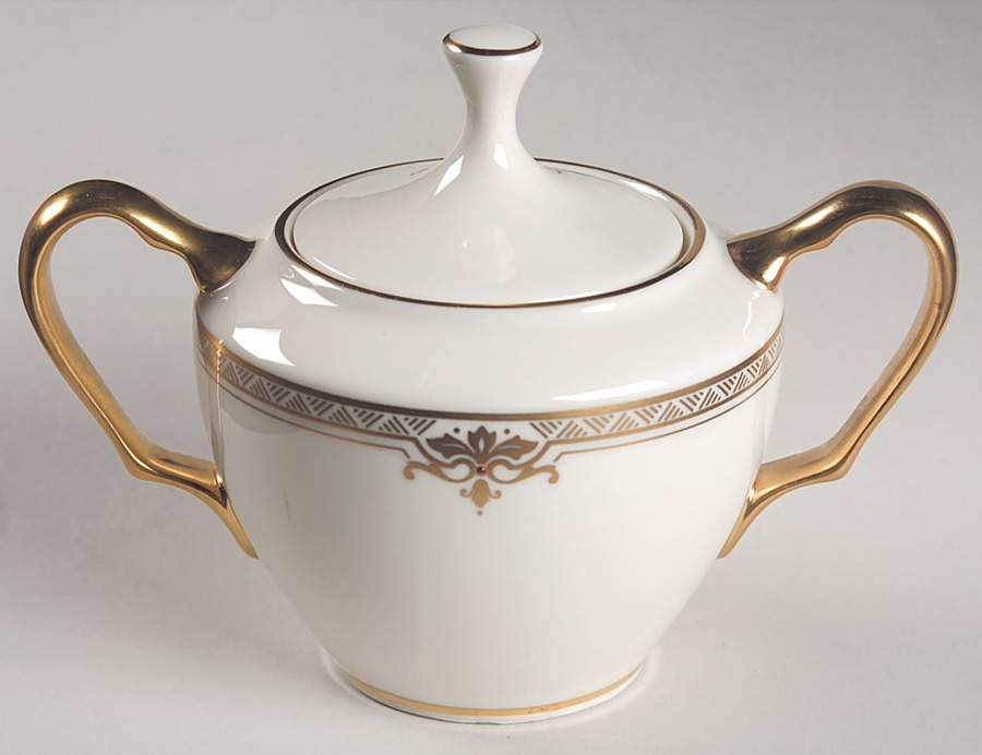 Republic Sugar Bowl & Lid by Lenox-1