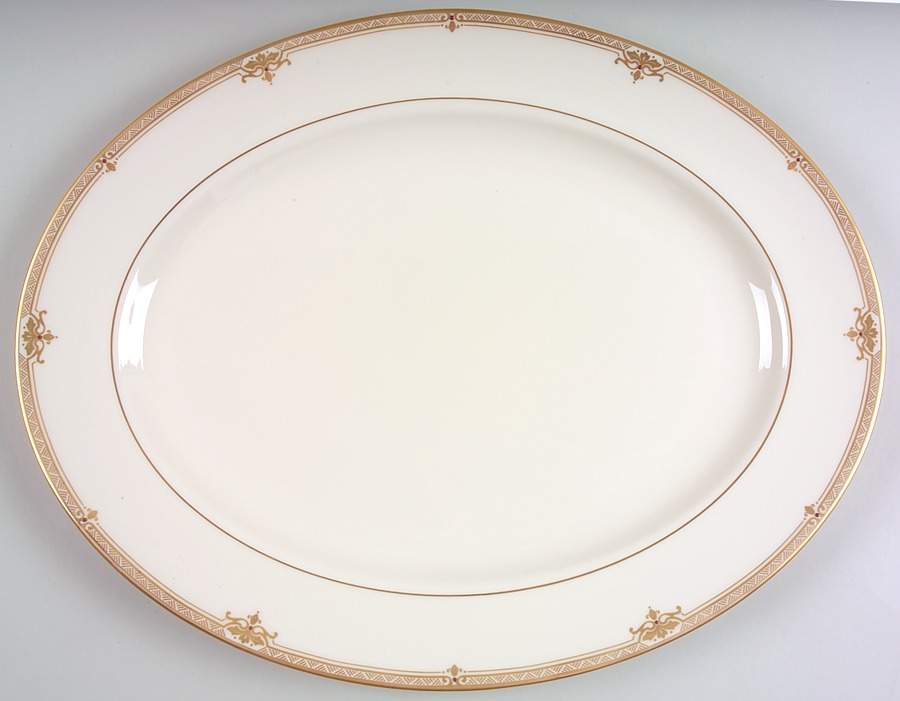 Republic 16" 99 Shape Oval Serving Platter by Lenox-1