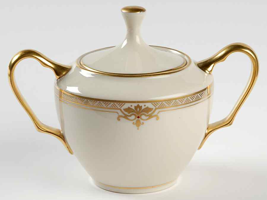 Republic Sugar Bowl & Lid by Lenox-1