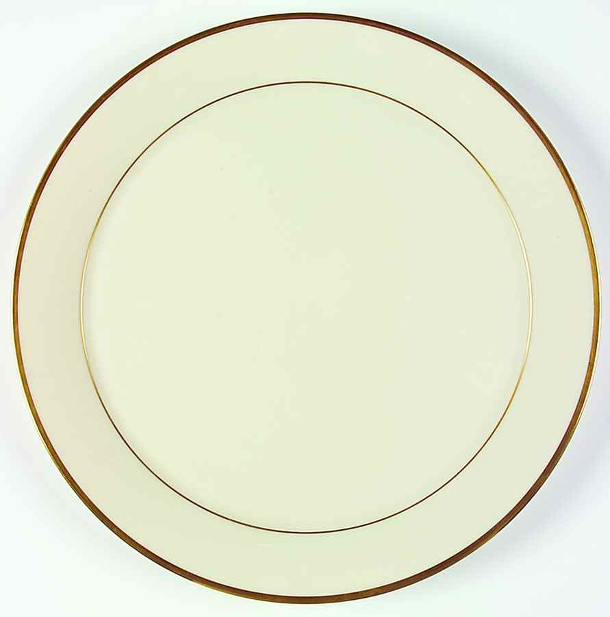 Reverie (Gold Trim) 13" Chop Plate (Round Platter) by Lenox-1