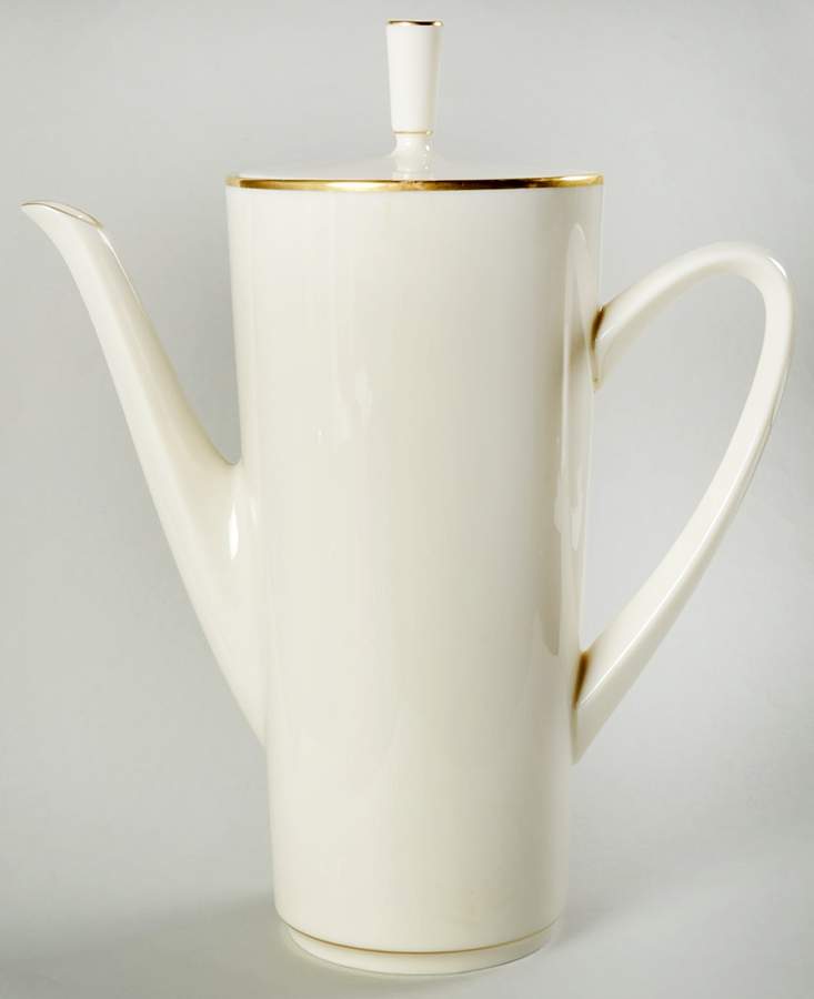 Reverie (Gold Trim) Coffee Pot & Lid by Lenox-1