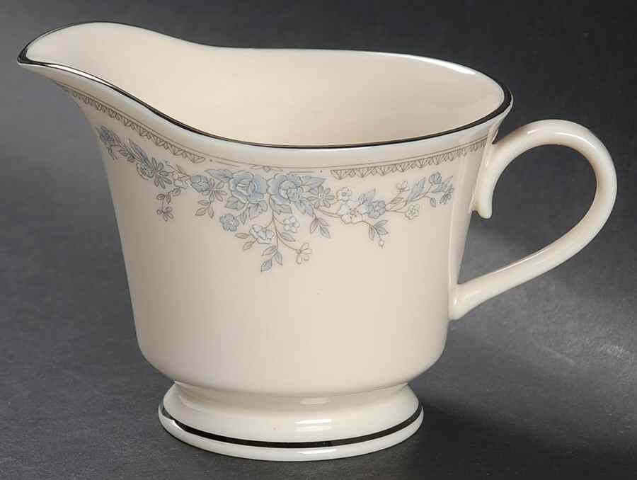 Reverie (Platinum Trim) Creamer by Lenox-1