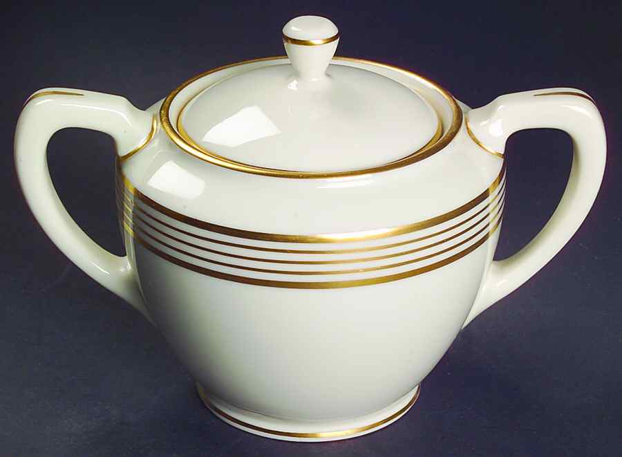 Rhapsody Sugar Bowl & Lid by Lenox-1