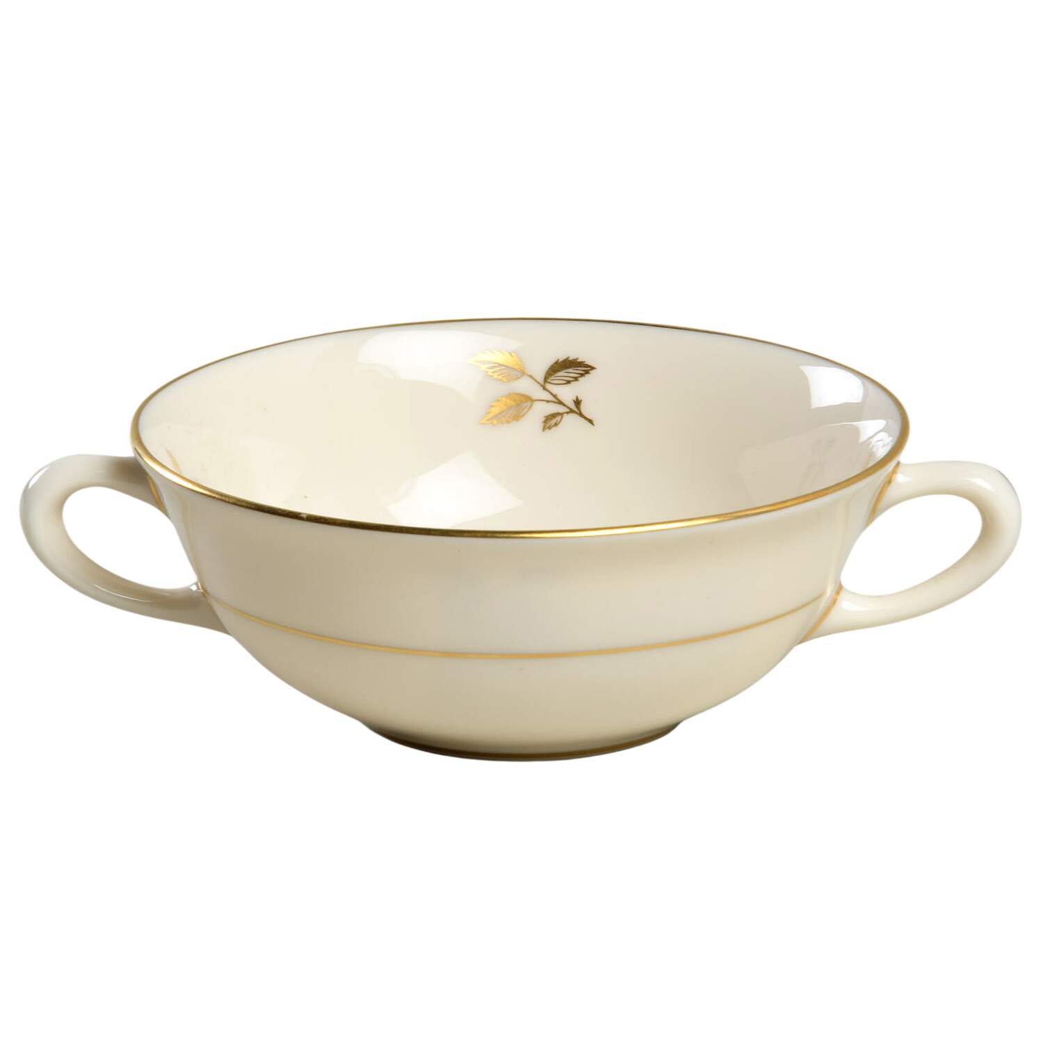 Rhodora Flat Cream Soup Bowl by Lenox-1