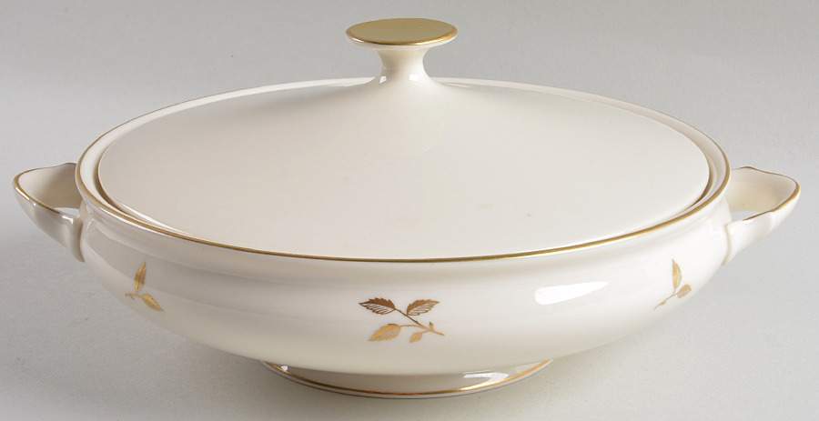 Rhodora Round Covered Vegetable by Lenox-1