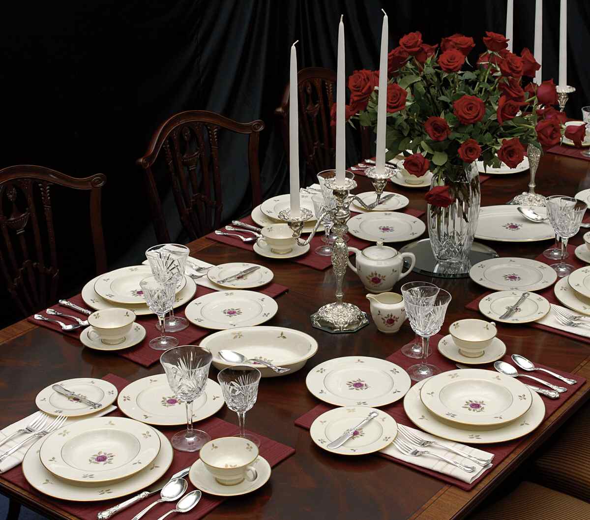 Rhodora 53 Piece Estate Set by Lenox-1
