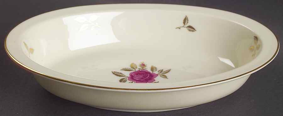 Rhodora 8" Oval Vegetable Bowl by Lenox-1