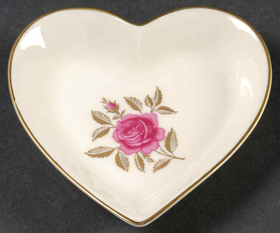 Rhodora Heart Shaped Dish by Lenox-1