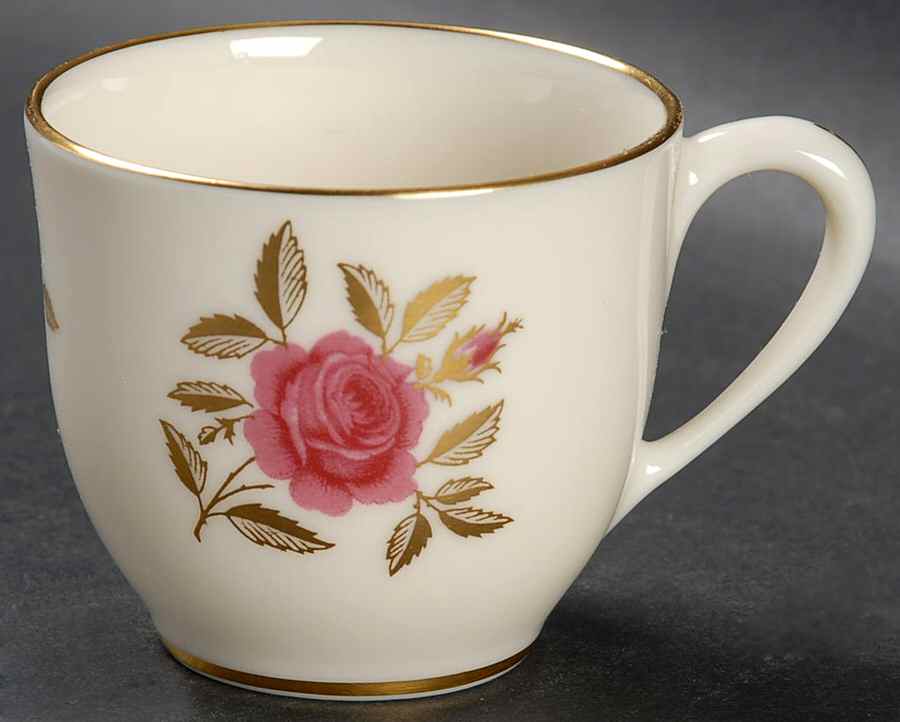 Rhodora Flat Demitasse Cup by Lenox-1