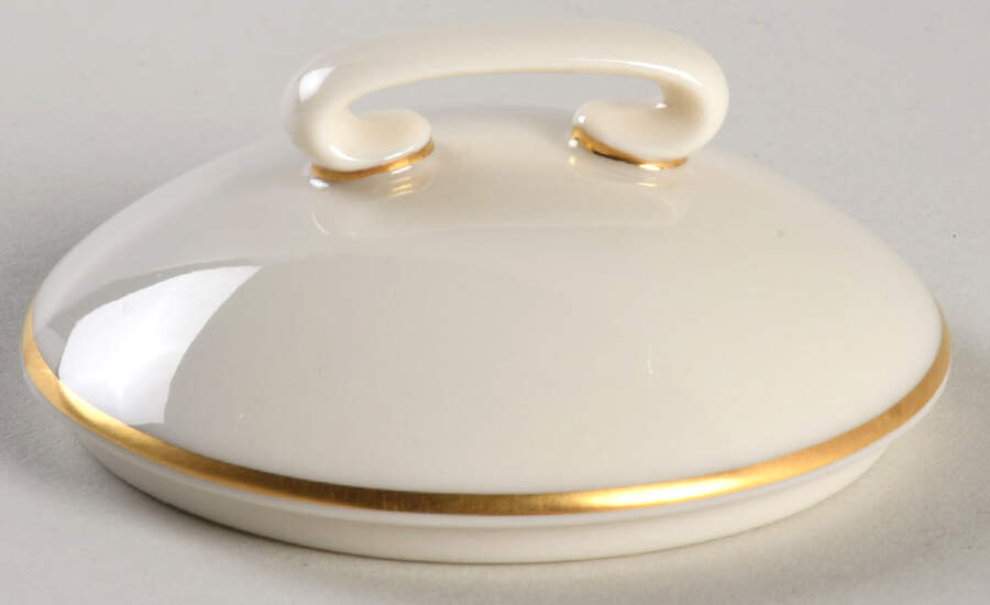 Rhythm (Turquoise & Gold) Lid for Sugar Bowl by Lenox-1