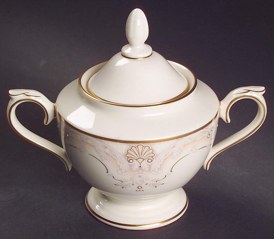 Richelieu Court Sugar Bowl & Lid by Lenox-1