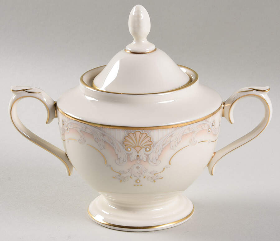Richelieu Court Sugar Bowl & Lid by Lenox-1