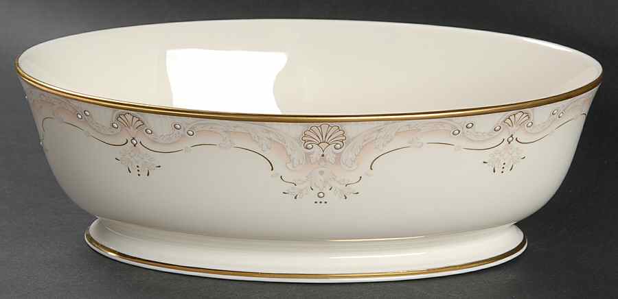 Richelieu Court 9" Oval Vegetable Bowl by Lenox-1