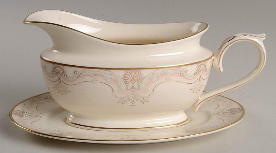 Richelieu Court Gravy Boat & Underplate by Lenox-1
