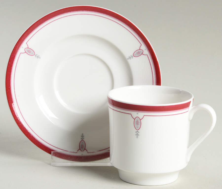 Rittenhouse Square Footed Demitasse Cup & Saucer Set by Lenox-1