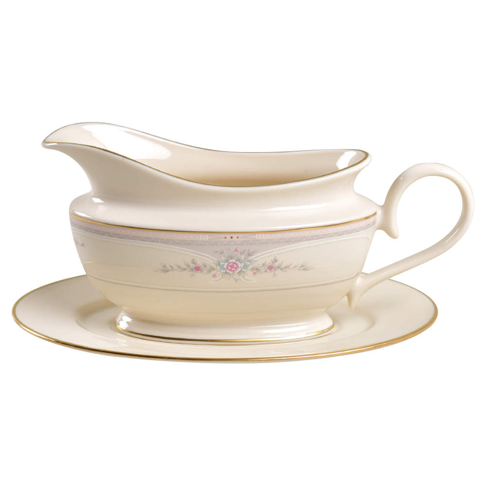 Riverdale Gravy Boat & Underplate by Lenox-1