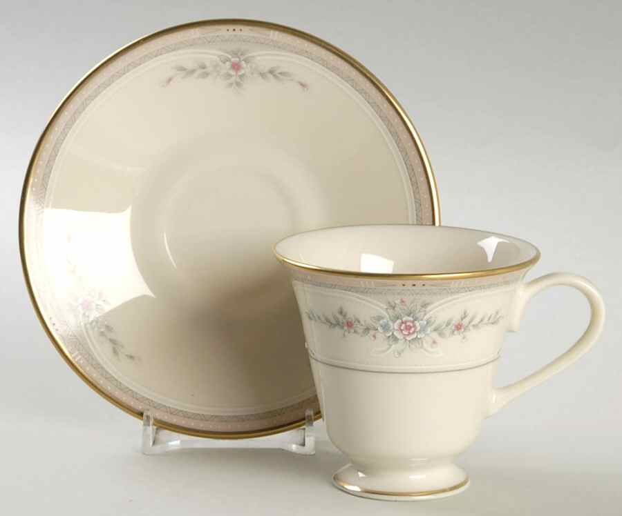 Riverdale Footed Demitasse Cup & Saucer Set by Lenox-1
