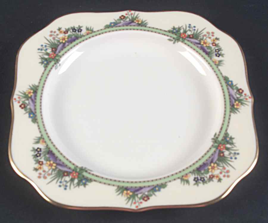 Rock Garden Square Salad Plate by Lenox-1
