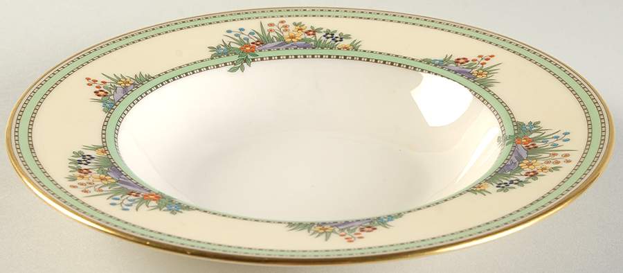 Rock Garden Rim Soup Bowl by Lenox-1