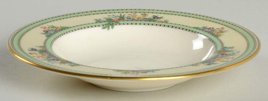 Rock Garden Rim Fruit/Dessert (Sauce) Bowl by Lenox-1