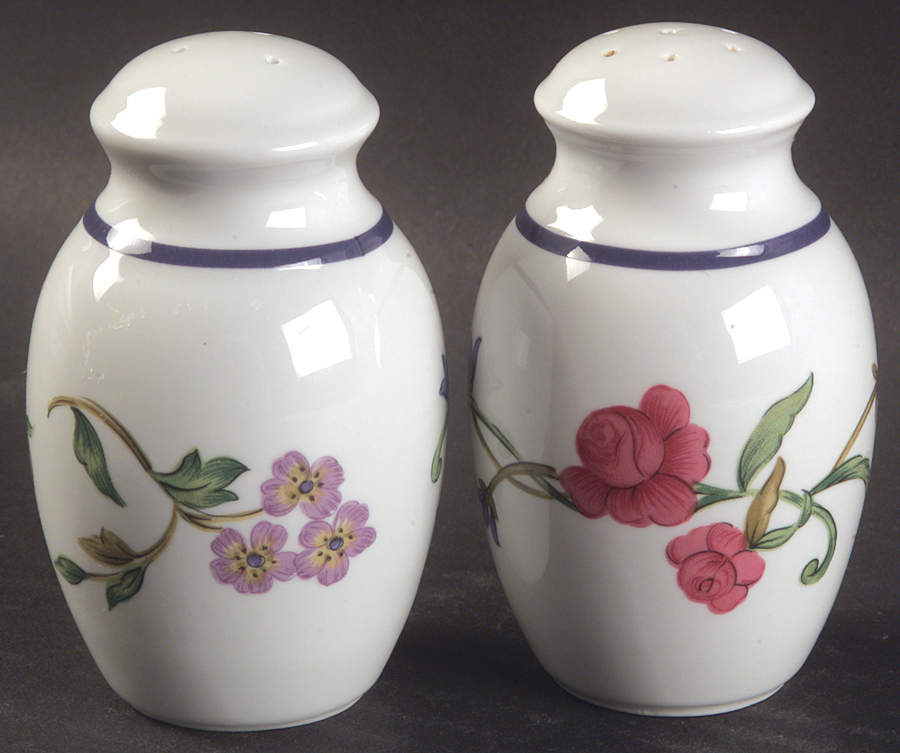 Rose Garden Salt & Pepper Set by Lenox-1