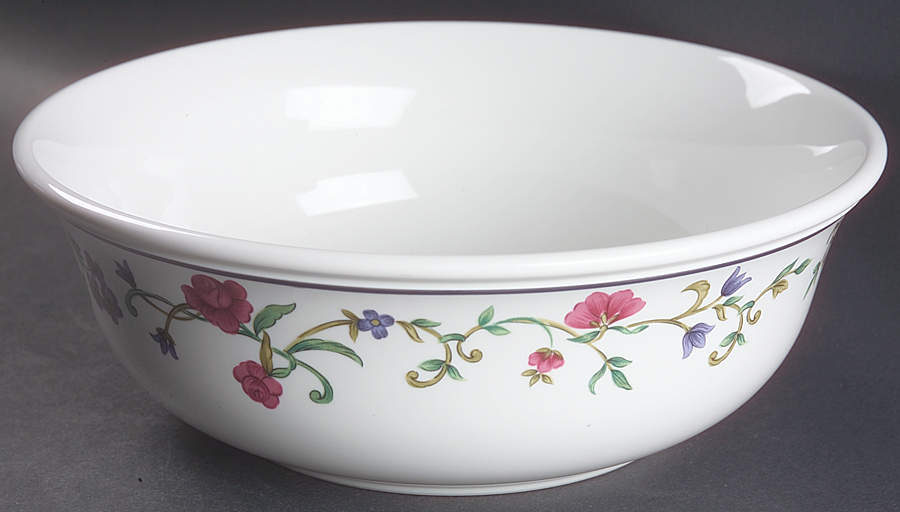 Rose Garden 9" Round Vegetable Bowl by Lenox-1