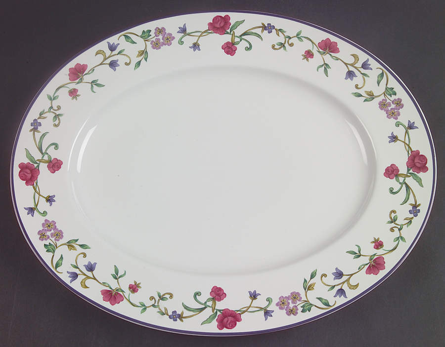 Rose Garden 14" Oval Serving Platter by Lenox-1