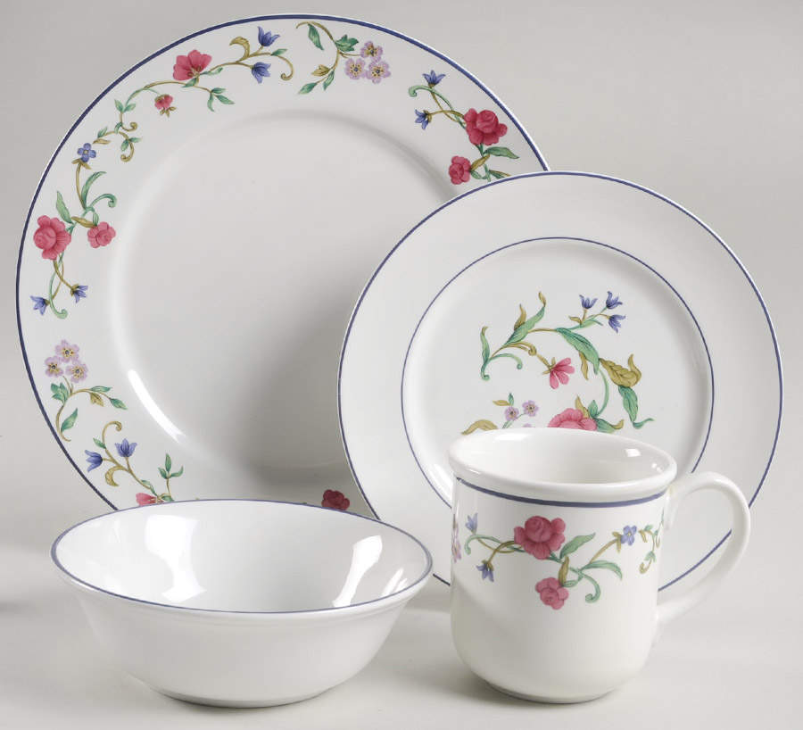 Rose Garden 4 Piece Place Setting by Lenox-1