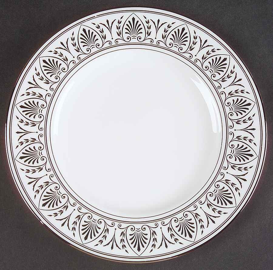 Royal Hannah (Platinum) Accent Luncheon Plate by Lenox-1