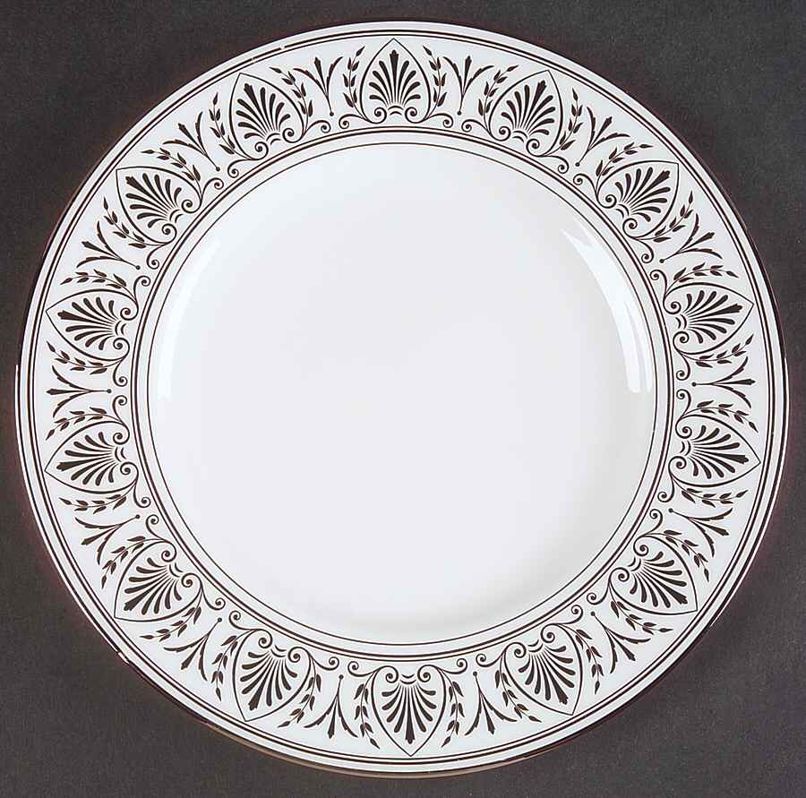 Royal Hannah (Platinum) Accent Luncheon Plate by Lenox-1