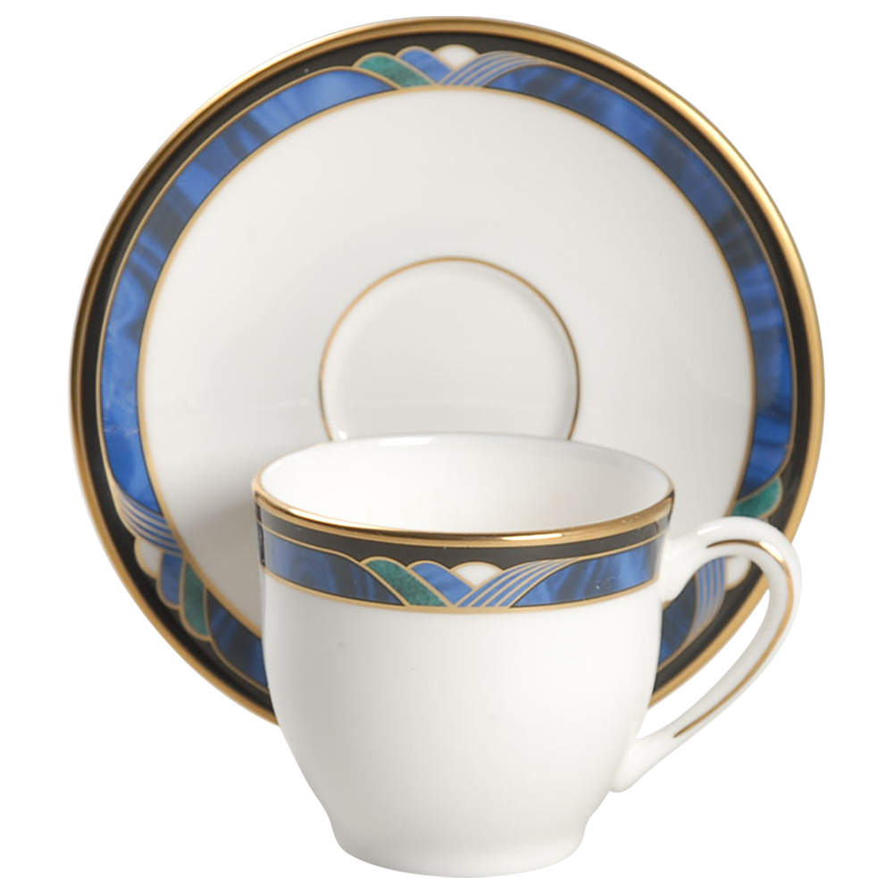 Royal Kelly Flat Demitasse Cup & Saucer Set by Lenox-1