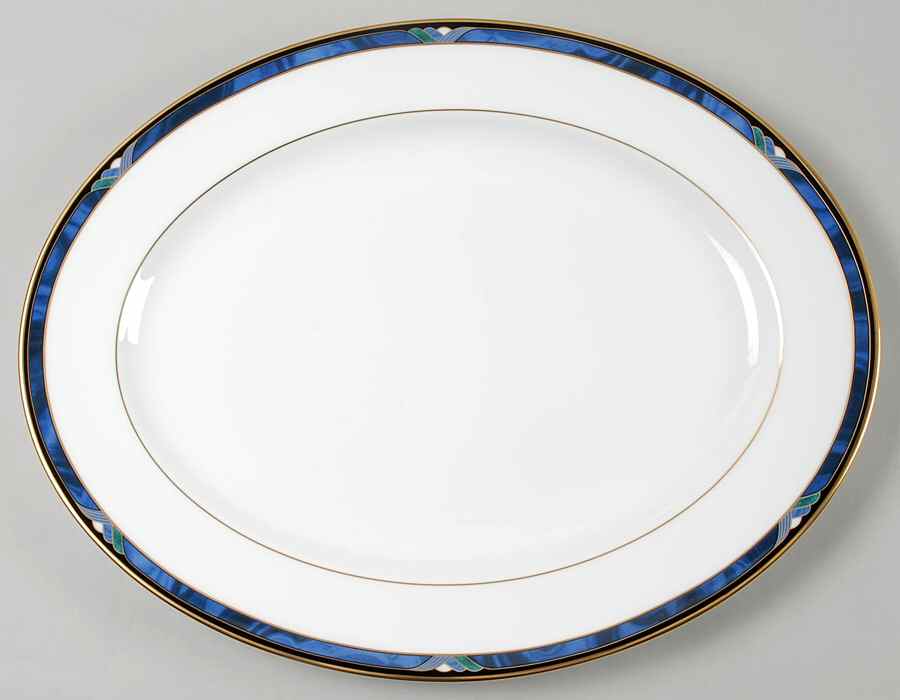 Royal Kelly 16" Oval Serving Platter by Lenox-1