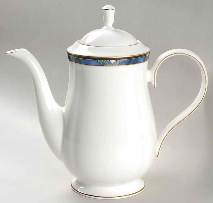Royal Kelly Coffee Pot & Lid by Lenox-1