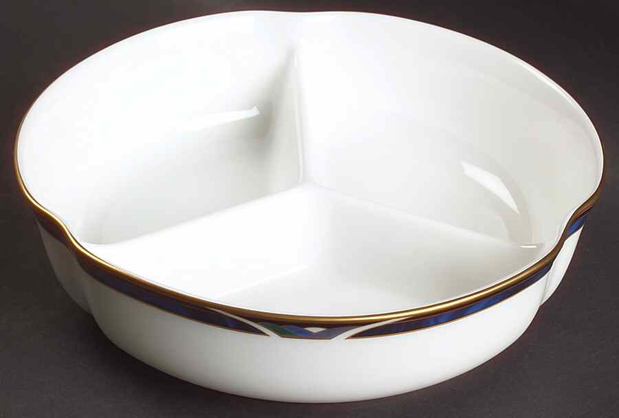 Royal Kelly 3-Part Round Divided Server by Lenox-1
