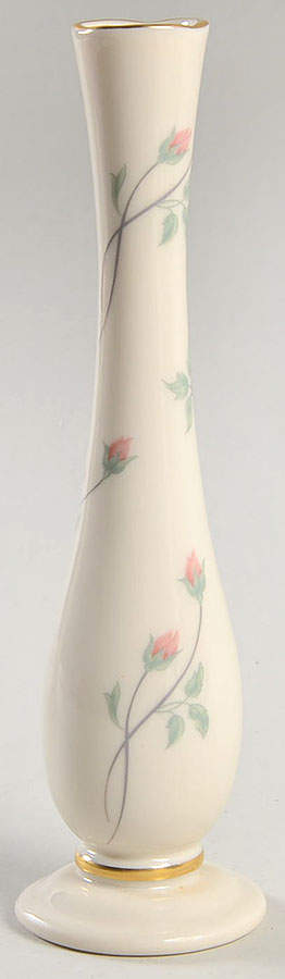 Rose Manor Pink 7" Bud Vase by Lenox-1
