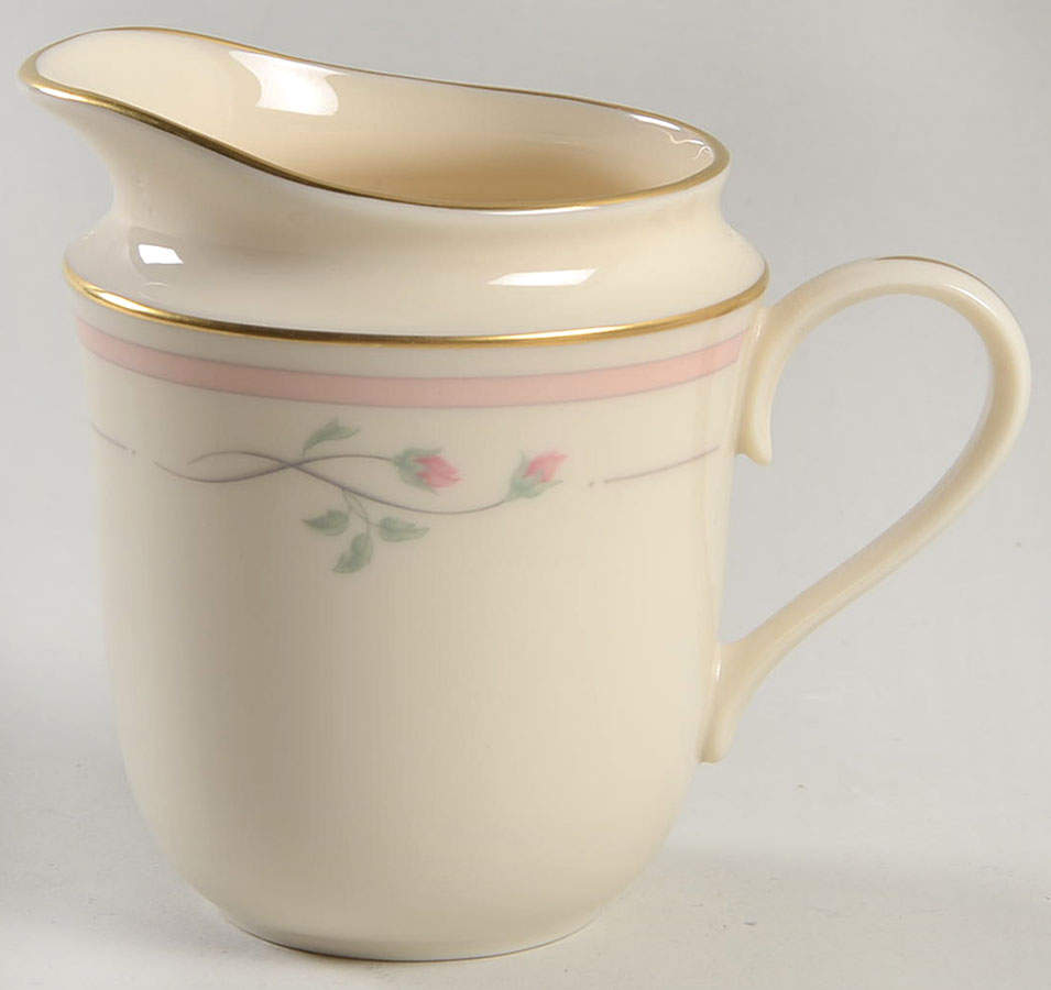 Rose Manor Pink Creamer by Lenox-1