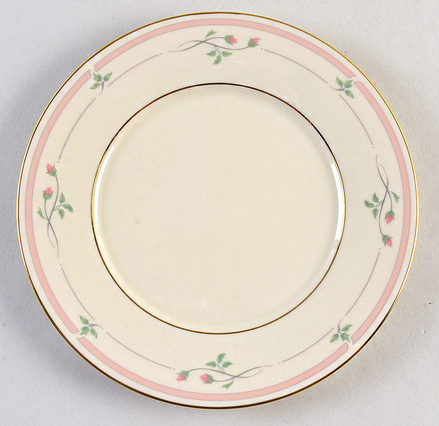 Rose Manor Pink Salad Plate by Lenox-1