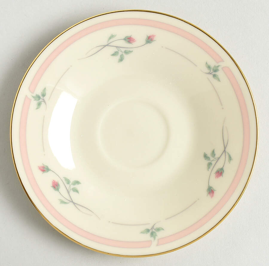 Rose Manor Pink Saucer by Lenox-1