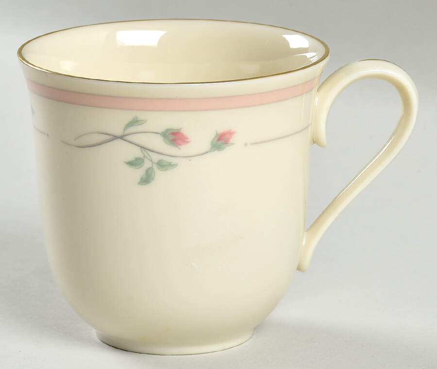 Rose Manor Pink Flat Cup by Lenox-1