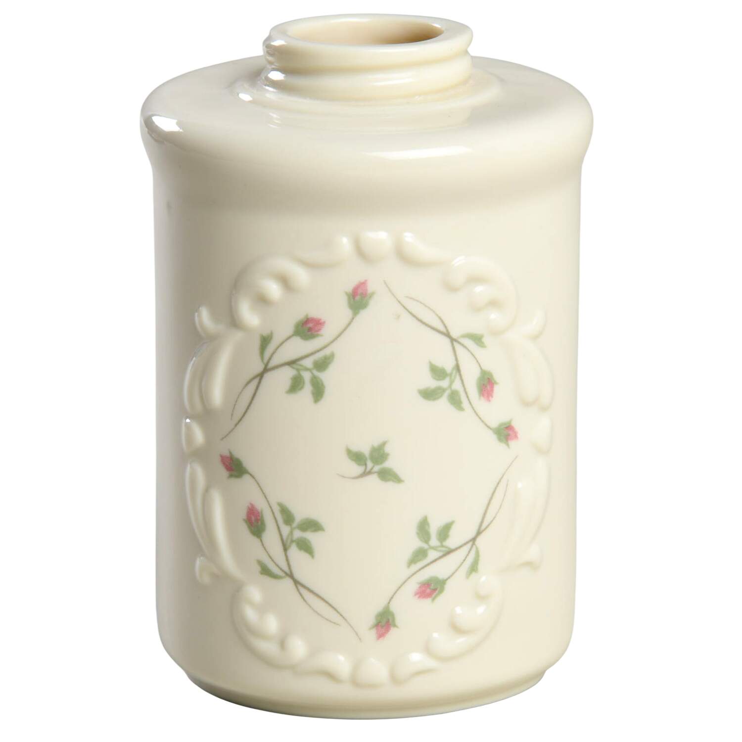 Rose Manor Pink Soap Dispenser No Pump by Lenox-1