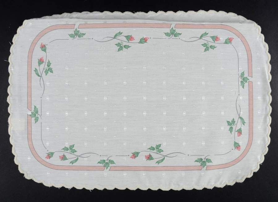 Rose Manor Pink Linen Placemat by Lenox-1